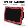 Glossy Glitter Skin Compatible with Amazon Echo Show 8 (3rd Gen, 2023) - Guns - Premium 3M Vinyl Protective Wrap Decal Cover - Easy to Apply, Crafted in The USA by MightySkins view 2