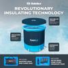 Solstice Cold Pod Plunge 84.5 Gallon Ice Bath Tub with Large Lid and Carry Bag view 3