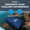 Solstice Cold Pod Plunge 84.5 Gallon Ice Bath Tub with Large Lid and Carry Bag view 4