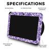 Carbon Fiber Skin Compatible with Amazon Echo Show 8 (3rd Gen, 2023) - Stained Glass - Premium 3M Vinyl Protective Wrap Decal Cover - Easy to Apply | Crafted in The USA by MightySkins view 2