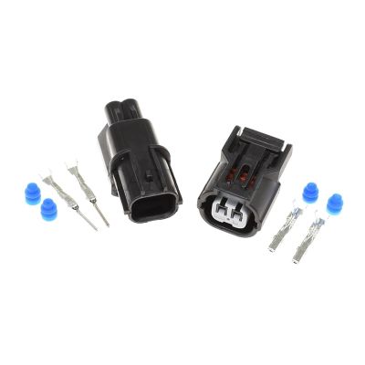 1 Kit 2 Pin 6188-0589 6189-0890 Waterprof Temperature Sensor Plug ABS Sensor Light Wire Socket 91706-PLC-0030-H1 (Color : Male Female)