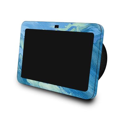 Glossy Glitter Skin Compatible with Amazon Echo Show 8 (3rd Gen, 2023) - Visionary - Premium 3M Vinyl Protective Wrap Decal Cover - Easy to Apply | Crafted in The USA by MightySkins