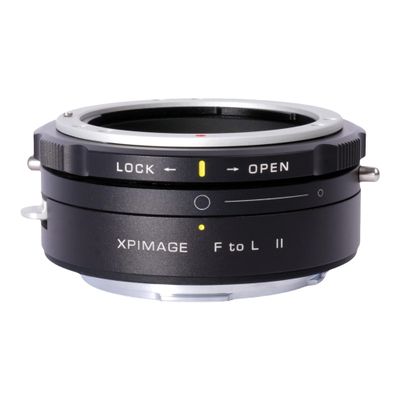 XPIMAGE Lens Mount Adapter Ring Compatible with Nikon F Lens to Leica or Panosonic L Mount Camera
