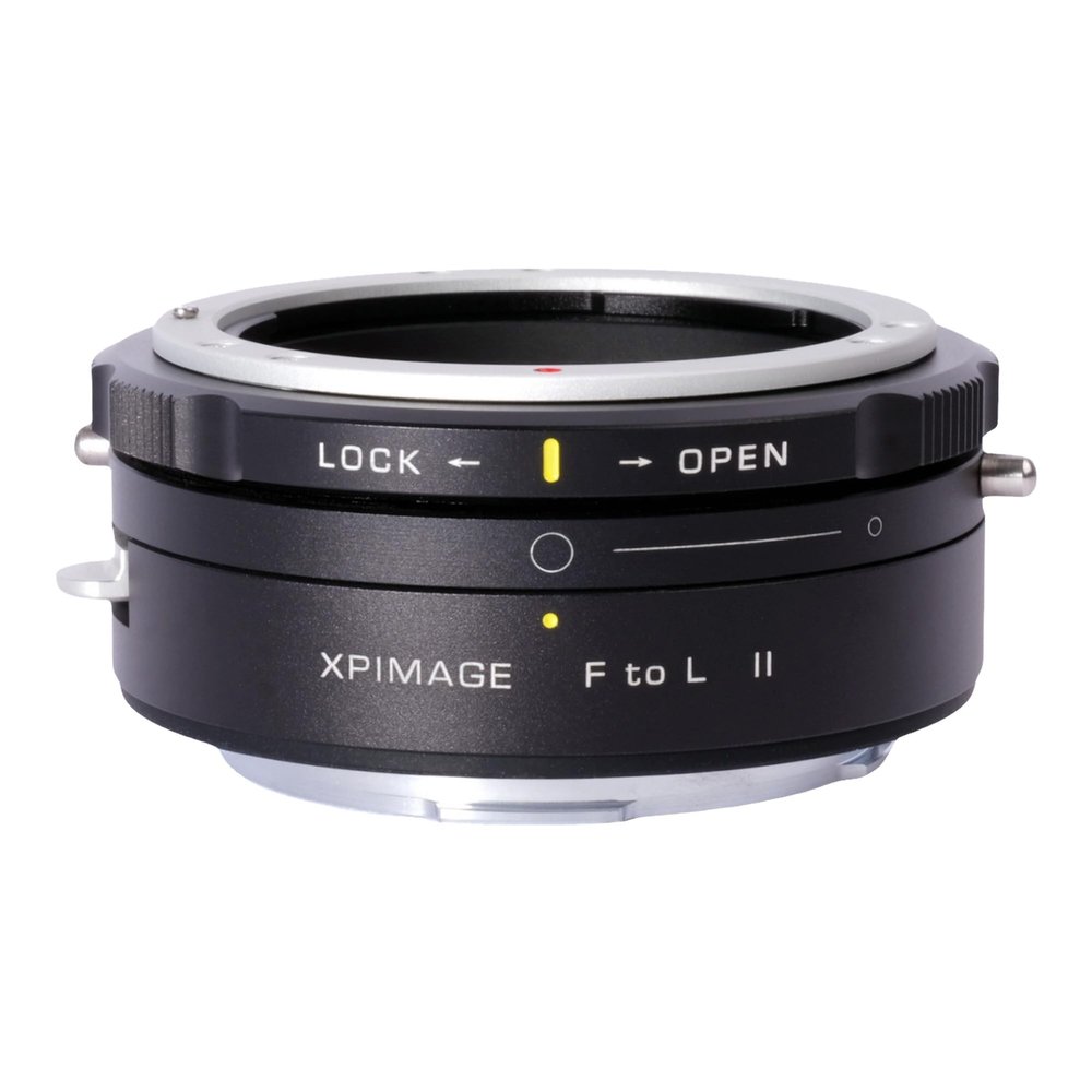XPIMAGE Lens Mount Adapter Ring Compatible with Nikon F Lens to Leica or Panosonic L Mount Camera