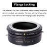 XPIMAGE Lens Mount Adapter Ring Compatible with Nikon F Lens to Leica or Panosonic L Mount Camera view 3