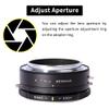 XPIMAGE Lens Mount Adapter Ring Compatible with Nikon F Lens to Leica or Panosonic L Mount Camera view 4