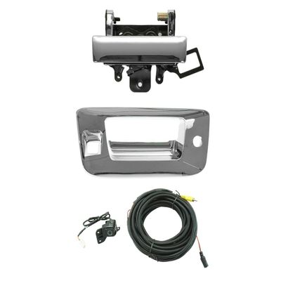 Replacement Rear View Camera Add On Kit w/Wiring Harness Tailgate Handle and Bezel for Chevy Mechanics Choice for Chevrolet