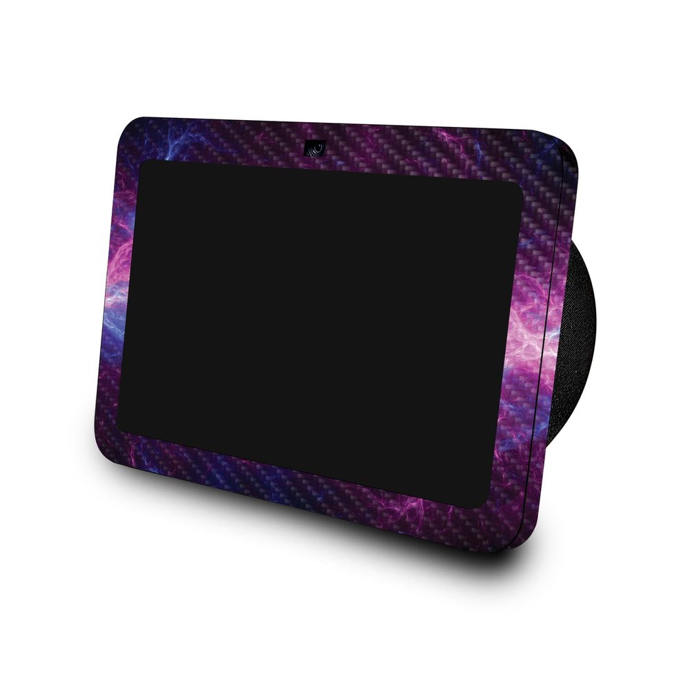 Carbon Fiber Skin Compatible with Amazon Echo Show 8 (3rd Gen, 2023) - Raw Energy - Premium 3M Vinyl Protective Wrap Decal Cover - Easy to Apply | Crafted in The USA by MightySkins