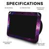 Carbon Fiber Skin Compatible with Amazon Echo Show 8 (3rd Gen, 2023) - Raw Energy - Premium 3M Vinyl Protective Wrap Decal Cover - Easy to Apply | Crafted in The USA by MightySkins view 2