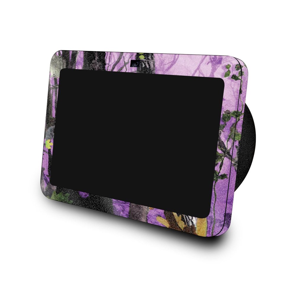 Glossy Glitter Skin Compatible with Amazon Echo Show 8 (3rd Gen, 2023) - Purple Tree Camo - Premium 3M Vinyl Protective Wrap Decal Cover - Easy to Apply, Crafted in The USA by MightySkins