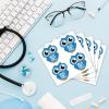 YAZMEEN 20 Pcs Funny Owl Nurse Stickers 2.5" Night Shift Crew Medical Stickers Decals for Water Bottle Laptop Phone Funny Work Accessories for Nightshift Nurse Doctor Teacher Coworker Office Worker view 3