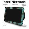 Glossy Glitter Skin Compatible with Amazon Echo Show 8 (3rd Gen, 2023) - Blue Canyon - Premium 3M Vinyl Protective Wrap Decal Cover - Easy to Apply | Crafted in The USA by MightySkins view 2