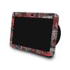 Glossy Glitter Skin Compatible with Amazon Echo Show 8 (3rd Gen, 2023) - Red Hip Hop - Premium 3M Vinyl Protective Wrap Decal Cover - Easy to Apply | Crafted in The USA by MightySkins view 1