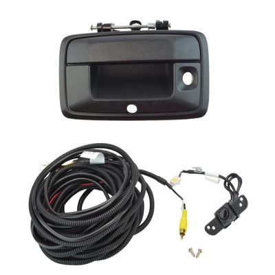 Replacement Rear View Camera Add On Kit w/Wiring Harness and Tailgate Handle for GM Pickup Mechanics Choice for Chevrolet (EB86300)