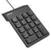 Dikilong USB Numeric Keypad Numpad Portable Slim Mini 10 Key Number Pad Keyboard for Laptop Desktop Computer PC, Tax Accountant Calculate Office Travel & Home view 1