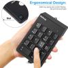 Dikilong USB Numeric Keypad Numpad Portable Slim Mini 10 Key Number Pad Keyboard for Laptop Desktop Computer PC, Tax Accountant Calculate Office Travel & Home view 3