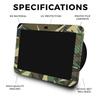 Carbon Fiber Skin Compatible with Amazon Echo Show 8 (3rd Gen, 2023) - Polygonal Camo - Premium 3M Vinyl Protective Wrap Decal Cover - Easy to Apply | Crafted in The USA by MightySkins view 2