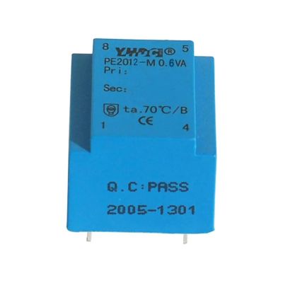 PE2012-M Power 0.6VA 220V /6Vx2 /7.5Vx2 /9Vx2 /12Vx2 /15Vx2 /18Vx2 /24Vx2 Package PCB Welding Isolation Transformer (Size : 0.6VA -220V-24Vx2)