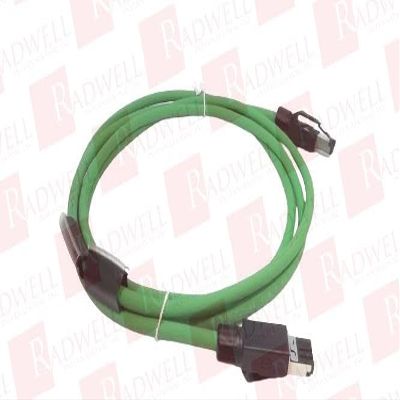 0985 S4742 502/2 M, Cordset, Str RJ45 M 8p4c-Str RJ45 M 8p4c, 4wire 2m Cable, TPE/PLTC Green, 2126