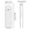 Yunseity LDW931 4G LTE USB WiFi Modem, Portable WiFi Hotspot with SIM Card Slot for 10 Users Sharing 150Mbps High Speed Internet, for Laptops Cell Phones Smart TVs (Southeast Asia Version) view 3