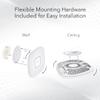 NETGEAR Cloud Managed Wireless Access Point (WAX630PA) - WiFi 6 Dual-Band AX6000 Speed | Up to 600 Client Devices | 802.11ax | Insight Remote Management - , White (Renewed) view 3