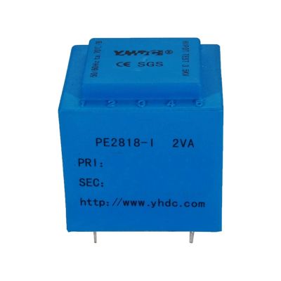 PE2818-I Power 2VA 110V / 6Vx2/7.5Vx2/9Vx2/12Vx2/15Vx2/18Vx2/24Vx2 PCB mounting Isolation Transformer (Size : 2VA 110V 12Vx2)