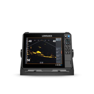 Lowrance HDS PRO 9 Inch Fish Finder/Chart Plotter with ActiveImaging 3-in-1 Transducer with Smartphone Integration, Black (Renewed)