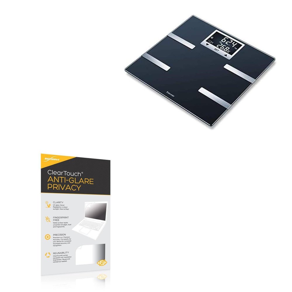 BoxWave Screen Protector Compatible with Beurer BF720 - ClearTouch Anti-Glare Privacy (2-Pack), Privacy Screen Protector Flexible Film Anti-Glare