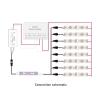 YIOGEQKWG DC5-24V Mini SPI Signal Repeater Amplifier Suitable for WS2812B WS2811 1903 16703 IC Pixel RGB LED Light Strip addressable Fantasy Ribbon (Color : 1 to 8) view 3