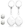 Bluetooth Tracker, Key Finder Trackers, Item Finder Works with Apple Find My (iOS only), Replaceable Battery, Privacy Protection, Lost Mode, Item Locator for Keys, Bags, Luggage and More(2 Pack) (2) view 1