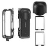 debous Insta 360 X4 Aluminum Metal Frame Cage Mount Clamp with Silicone Lens Cap Screen Protector for Insta360 X4 X 4 Camera Accessories Kit Multi-use Adapter Case Bag Anti-Scratch Hard Film Cover view 1