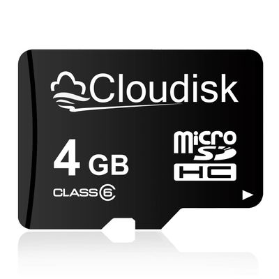 Cloudisk Micro SD Card 4GB Flash Memory Card Micro SDHC C6 (4 GB)