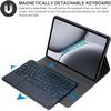 EHLCYS Touchpad Keyboard Case for Xiaomi Pad 6S Pro 12.4-inch 2024 Released, 7-Color Backlit Detachable Wireless Bluetooth Keyboard, Ultra-Thin Multi-Angle Case with Mouse view 2