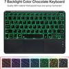 EHLCYS Touchpad Keyboard Case for Xiaomi Pad 6S Pro 12.4-inch 2024 Released, 7-Color Backlit Detachable Wireless Bluetooth Keyboard, Ultra-Thin Multi-Angle Case with Mouse view 4
