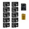 Cloudisk Pack of 10 Micro SD Card 8GB Flash Memory Card C10 A1 U1 Micro SDHC with SD Adapter, Card Reader (8GB) view 1