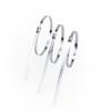 100Pcs 304 Stainless Steel Cable Ties Width 4.6mm Heavy Duty Self-Locking Multi-Purpose Metal Exhaust Wrap 100/200/300/500mm (Color : 4.6mm x 300mm) view 3