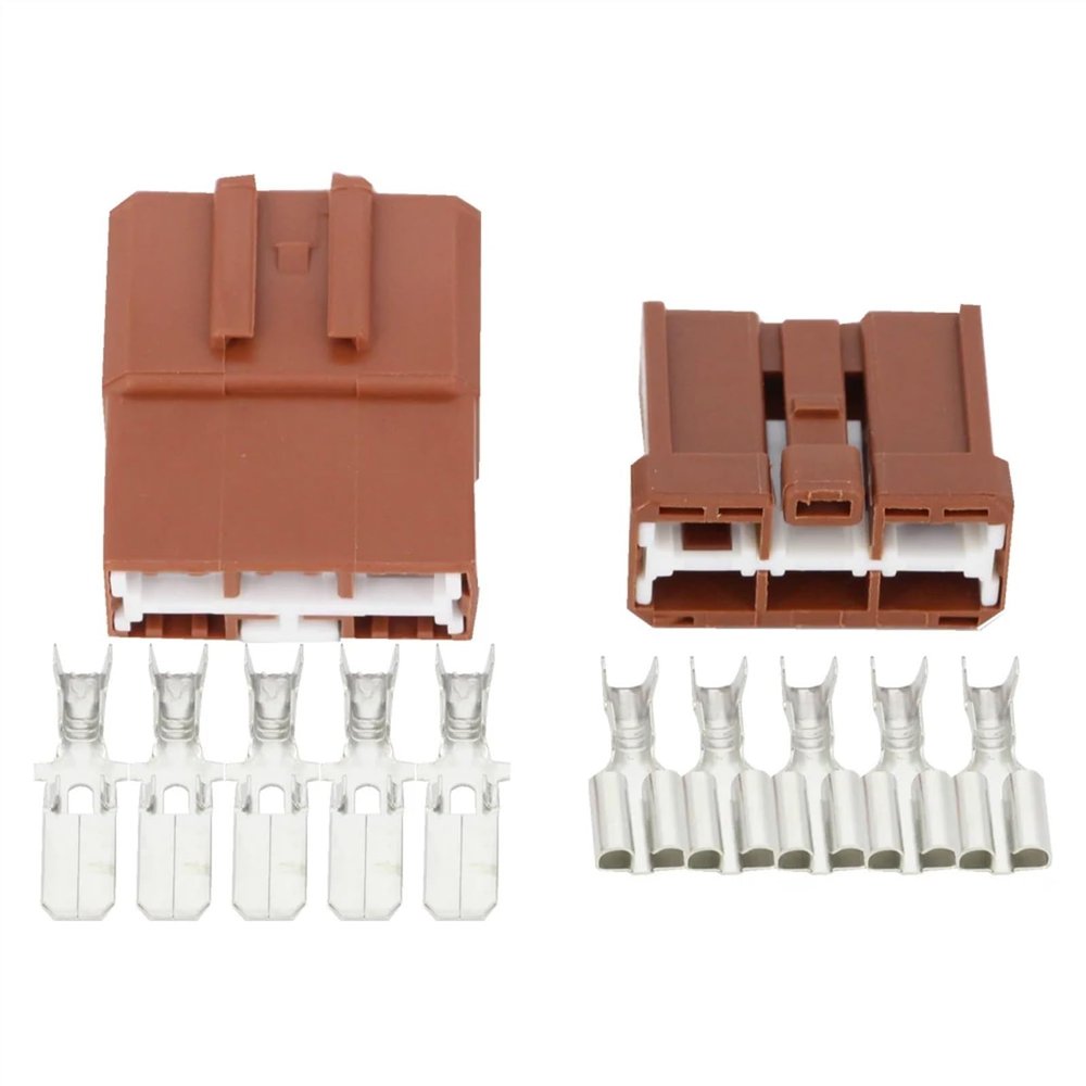 5 Pin DJ7051K-6.3-11/21 Automotive Connector Plug Wire Connector with Terminal 6098-0218 5P (Size : 5 Sets)