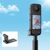 JOYSOG Action Camera Extension Cold Shoe Mount Adapter for Insta360 X4 / X3 / X2 Panoramic Camera Quick Release Expandable Mic Fill Light Accessories view 2