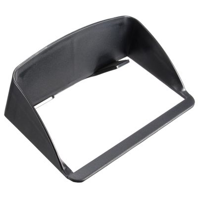 Universal 7" GPS Navigation Anti Glare Cover Sun Shade Visor Sun Hood Cover Sunlight Block Reflective Block Car Navigator Screen