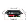 2 Way Speaker Frequency Divider Module Treble Hi-Fi Crossover Filter Distributor Board for DIY Speaker view 2