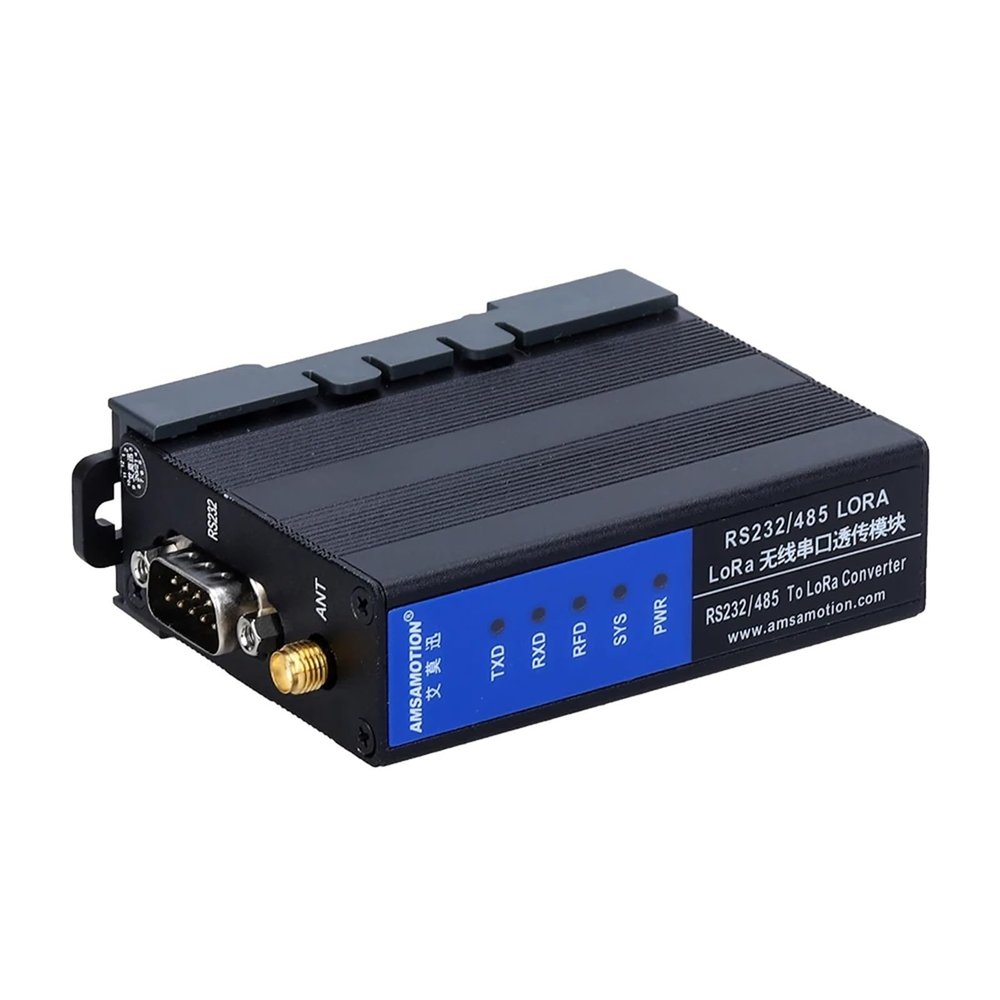 CIZVVEOC RS232 RS485 RS422 Ethernet to LORA Converter Wireless Module Remote IO Transmission Signal Data Acquisition Transceiver (Color : RS232-485-LORA)