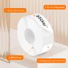3Rolls D30 Label Tape, 480PCS 12 x 40mm(0.47"x1.57") Phomemo Labels, Thermal Paper Self-Adhesive Waterproof Phomemo D30 Labels Compatible with D30 Portable Label Printer 160 pcs/roll(White) view 3