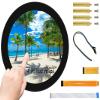 Waveshare 4inch DSI Round Touch Display 720  720 Resolution, 10-Point Capacitive Touch IPS Display Screen Compatible with Raspberry Pi 5/Pi 4B/3B+/3A+, Compute Module 4/Compute Module 3+/CM3 view 1