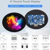 Waveshare 4inch DSI Round Touch Display 720  720 Resolution, 10-Point Capacitive Touch IPS Display Screen Compatible with Raspberry Pi 5/Pi 4B/3B+/3A+, Compute Module 4/Compute Module 3+/CM3 view 2