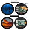 Waveshare 4inch DSI Round Touch Display 720  720 Resolution, 10-Point Capacitive Touch IPS Display Screen Compatible with Raspberry Pi 5/Pi 4B/3B+/3A+, Compute Module 4/Compute Module 3+/CM3 view 3