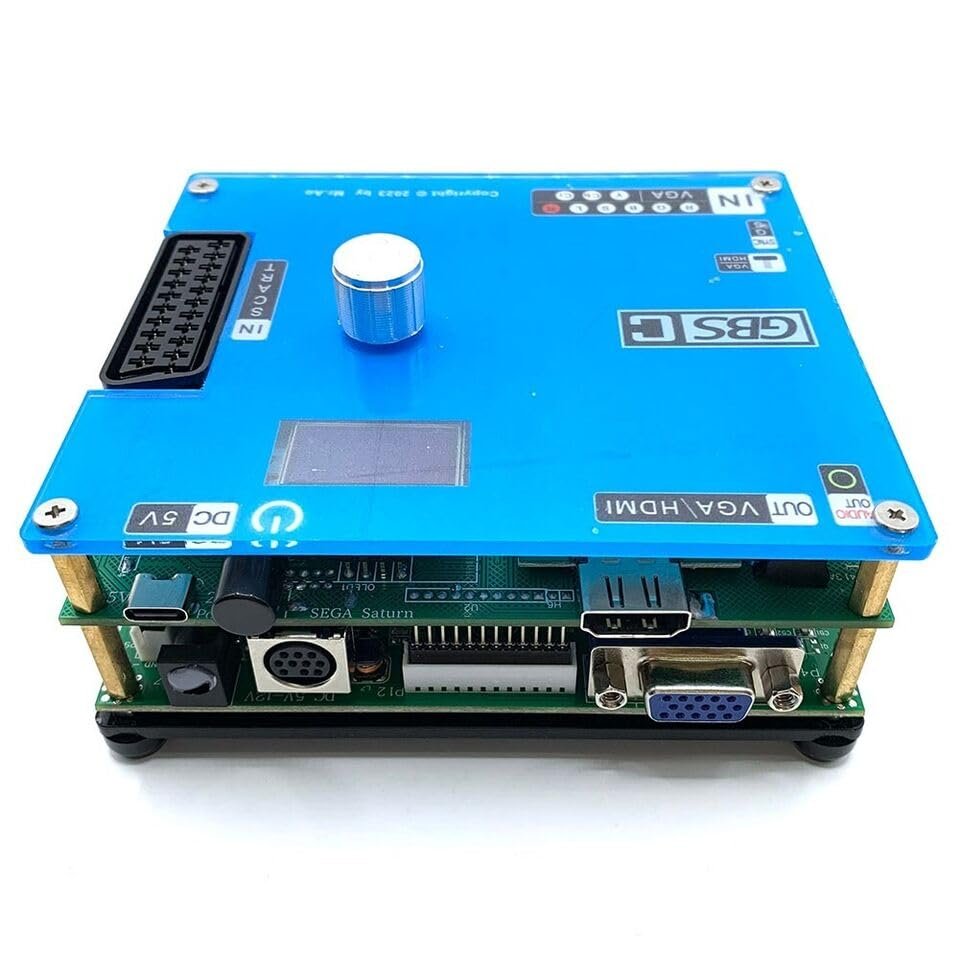ONEUNG GBSC Converter GBS Control Video Converter Gaming Video Transcoder Retro Gaming