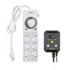 BN-LINK 8 Outlet Surge Protector with Mechanical Timer and Heat Mat Thermostat Controller view 1