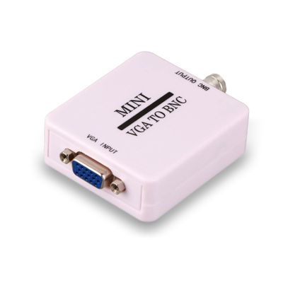 flexman VGA to BNC Converter, Portable Mini HD 1920 X 1080 USB Video Converter for Home Audio and Video Equipment, HDTV Monitors, TVs, Computers