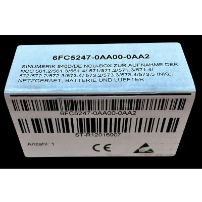 BXNXLX 6FC5247-0AA00-0AA2 6FC52470AA000AA2 New in Box Expedited