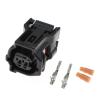 TakenE 1 Set 2 Pin 12416 90980-12416 Lid Switch Hood Lock ABS Speed Sensor Plug 6188-4797 6189-1161 (Color : Female Set) view 1